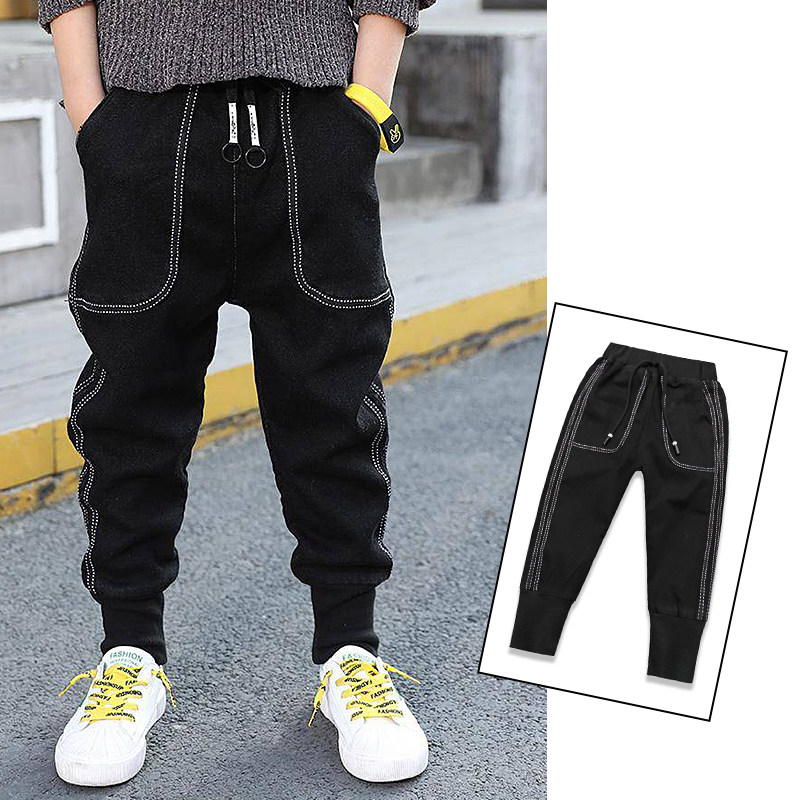 8歲男童春秋牛仔褲2019新款中大童韓版洋氣6寶寶哈倫褲黑色長褲10在類目 女裝/女士精品, 褲子, 打底褲中 - 來自Buy2taobao.com提供專業的淘寶代購服務