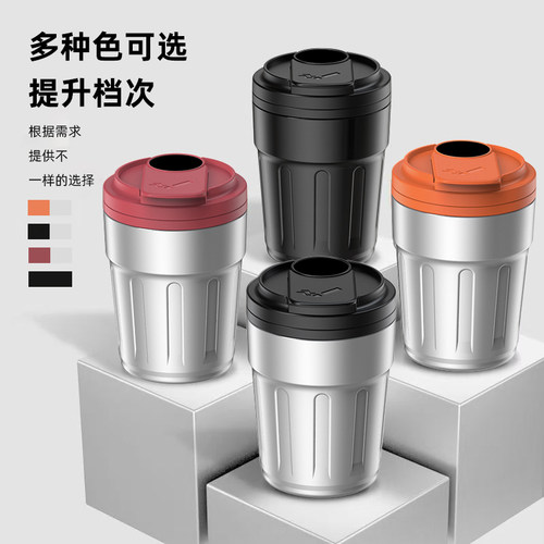 汽车载烟灰缸创意带盖自动高级感灭烟车内饰用品车用防飞灰货车上