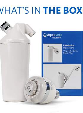 海外代购 阿夸莎娜 Aquasana 浴室水龙头净水器 AQ-4100美容养颜