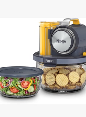 美国代购Ninja PREPi Prep & Store System PN301 蔬果切片料理机