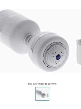 美国代购Berkey Shower Filter 减少氯气保护发质浴室龙头净水器