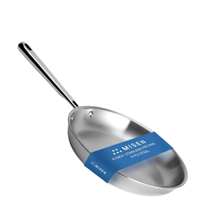 美国代购Misen 5-Ply Stainless Steel Pan 5层复合不锈钢煎锅