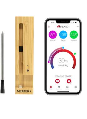 美国代购MEATER Plus Meat Thermometer 智能无线蓝牙烤肉温度计