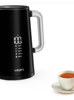 德国代购Krups BW8018 Electric Kettle 5 种温度设置电热水壶