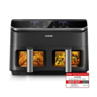 Fryer Air CAF R901 8.5升双室空气炸锅 德国代购 AEU COSORI