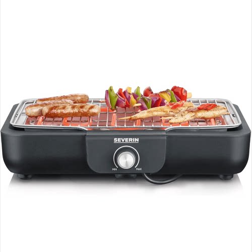 德国代购SEVERIN PG 8554 Table Grill 2300w 台面电烤炉烤架