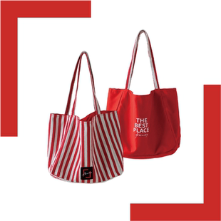 运费 王力宏「最好 含10元 快闪限定 地方」棉麻尼龙双面包—