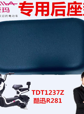 TDT1237Z爱玛电动车艾玛酷迅R281TZA-L4824标准版Q引擎MAX5后座垫