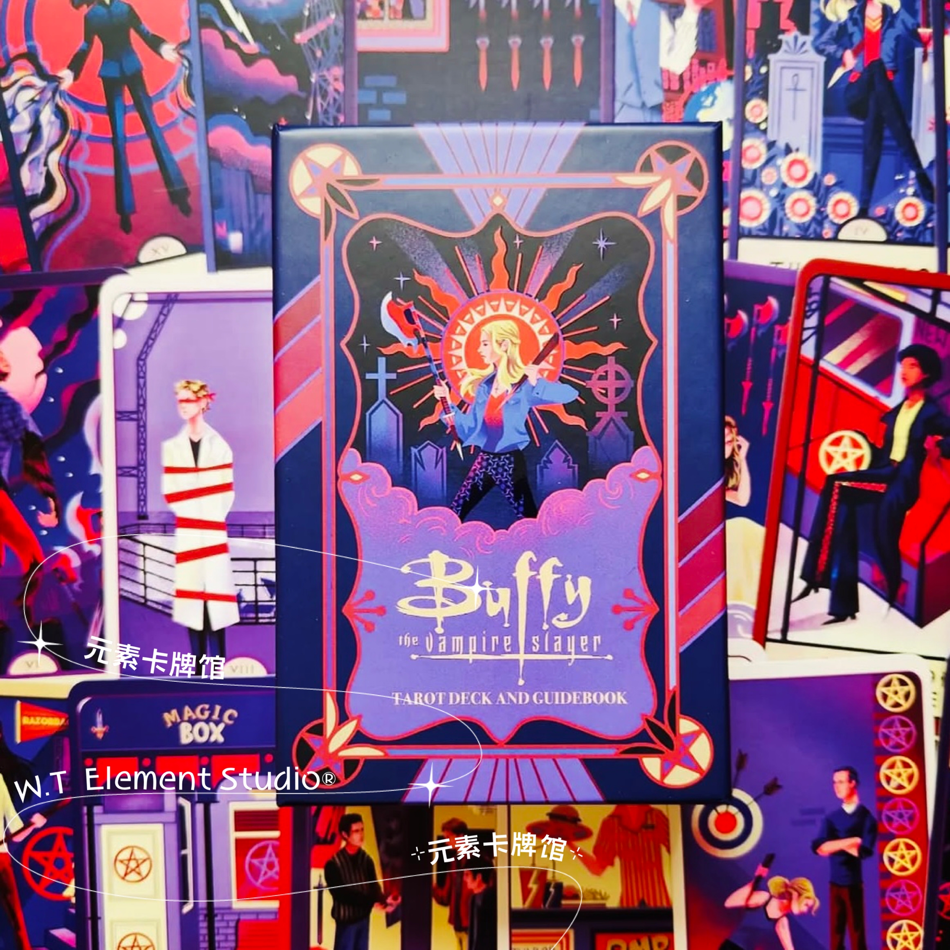 送袋 正版 Buffy the Vampire Slayer Tarot吸血鬼猎人巴菲塔罗牌