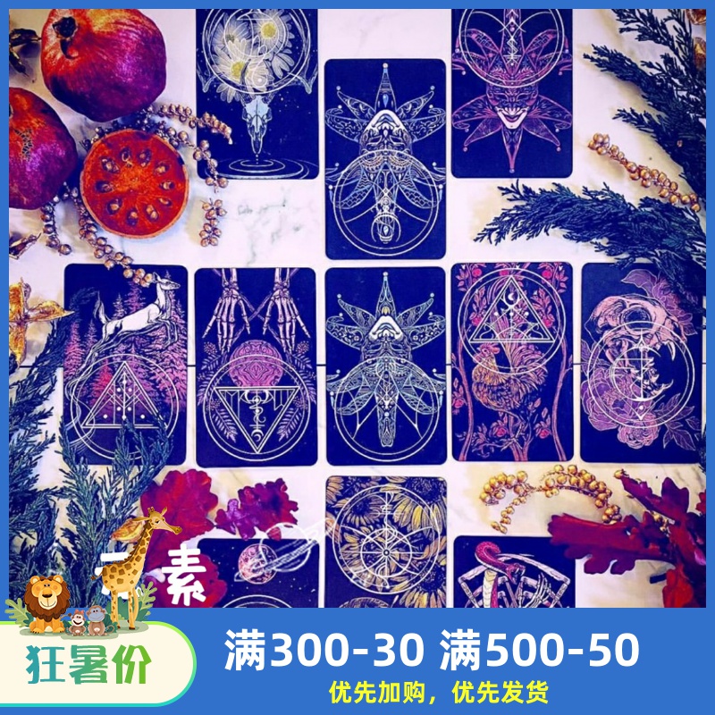 进口塔罗牌神谕卡无名塔罗牌