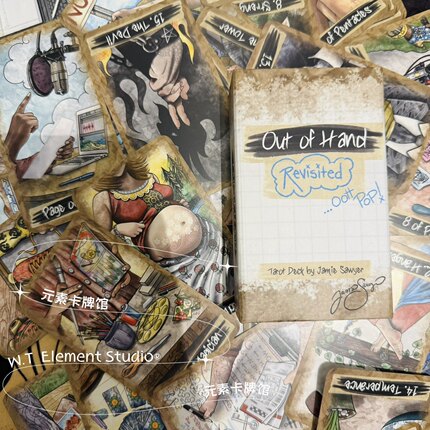 现货 送贴纸+牌袋  Out of Hand Tarot 失控塔罗牌 常规版