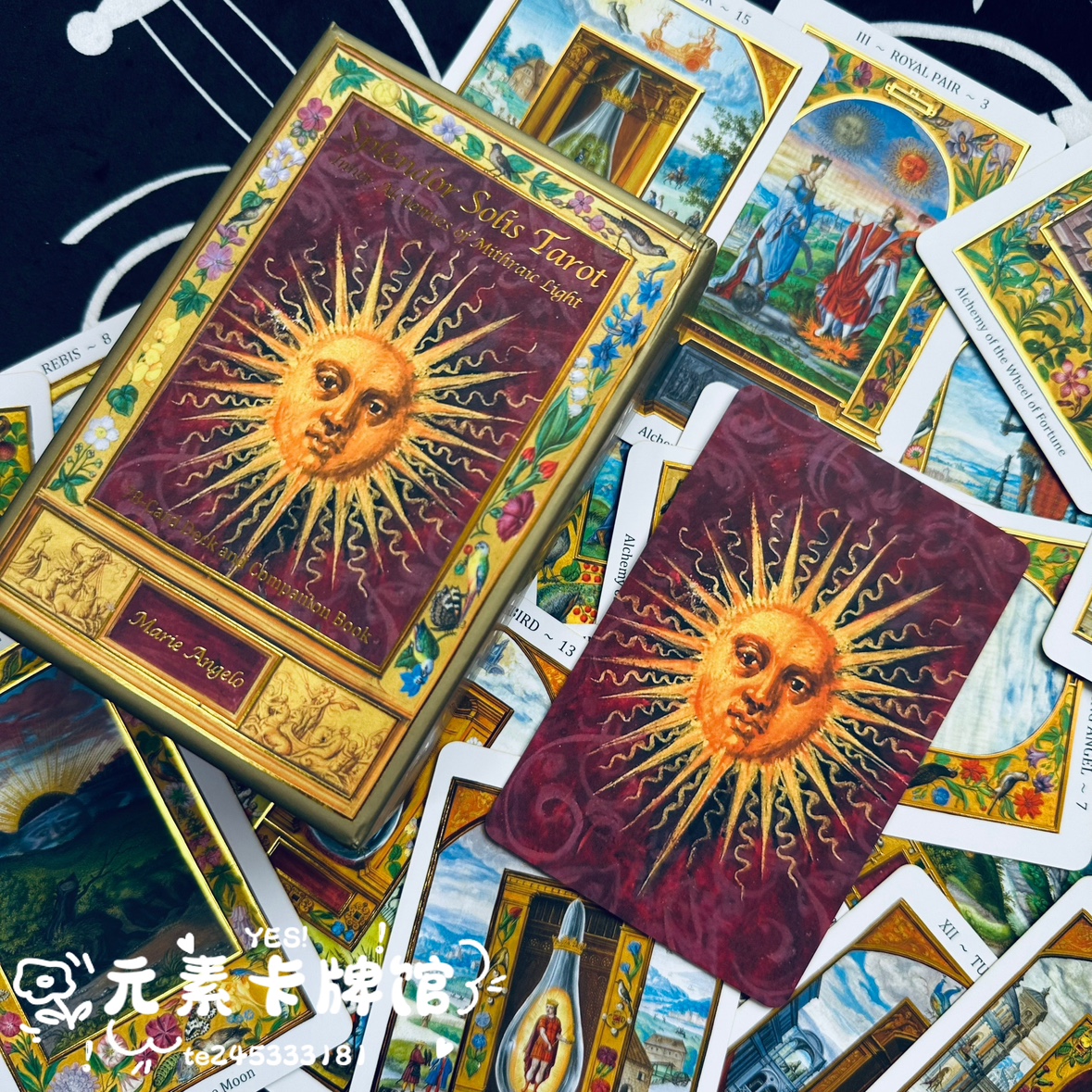 Splendor Solis Tarot辉煌索利斯塔卡罗牌