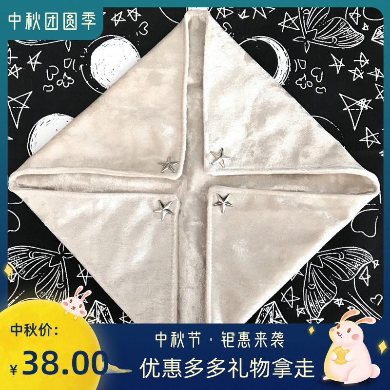 卢恩符如尼石桌布双层白色