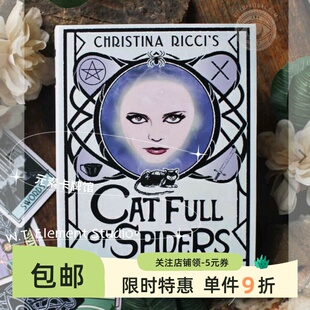 Full Cat Spiders 大脸盘子塔罗牌 现 蜘蛛猫人塔罗 送牌袋