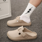 医院医生专用防滑eva一体包头洞洞l凉拖鞋 3738小码 包头防水手术鞋