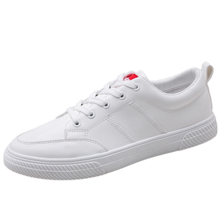 男鞋纯黑色板鞋韩版潮流休闲皮鞋百搭全黑色英伦鞋黑底工作上班鞋