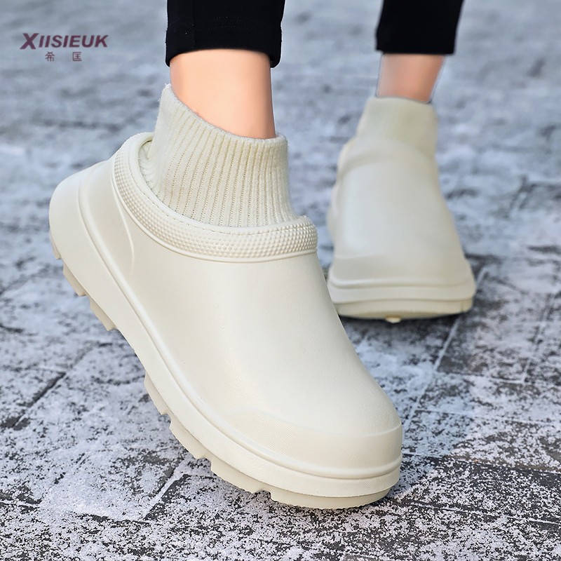 手术室拖鞋加绒加厚保暖冬季