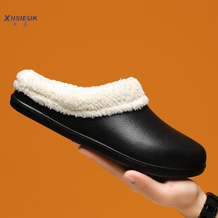 医用手术鞋冬季加绒保暖医院医生上班专用EVA防滑值班包头棉拖鞋