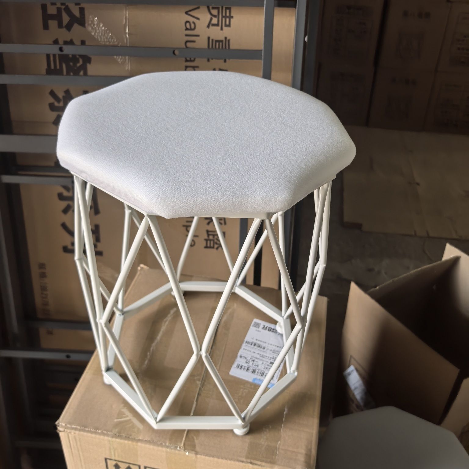 轻奢梳妆台凳子家用北欧现代椅子卧室化妆简约网红ins美甲极简