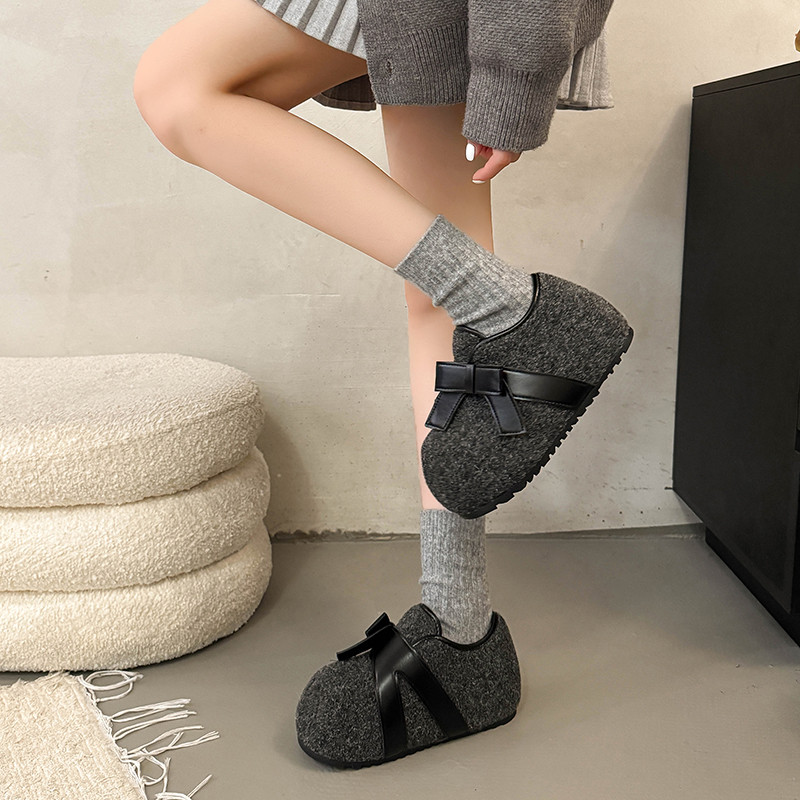 超火灰色加绒保暖勃肯鞋女毛绒棉鞋2025新款秋冬季内增高平底单鞋,女鞋,勃肯鞋/软木鞋,淘宝优惠券,粉丝福利购,淘宝优惠卷