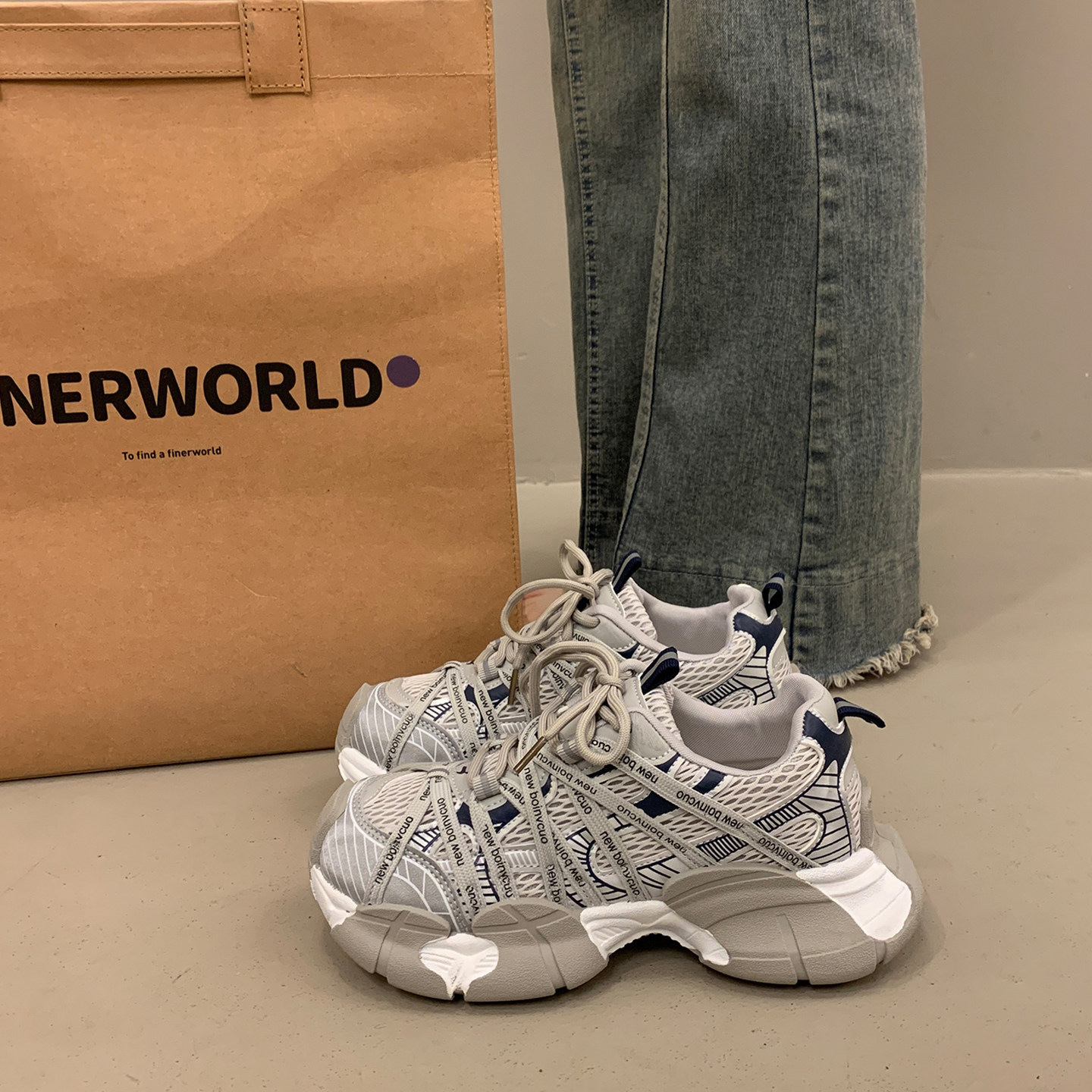 超火爆款厚底老爹鞋女增高显脚小2026新款春季欧货运动休闲阿甘鞋,女鞋,时尚休闲鞋,淘宝优惠券,粉丝福利购,淘宝优惠卷