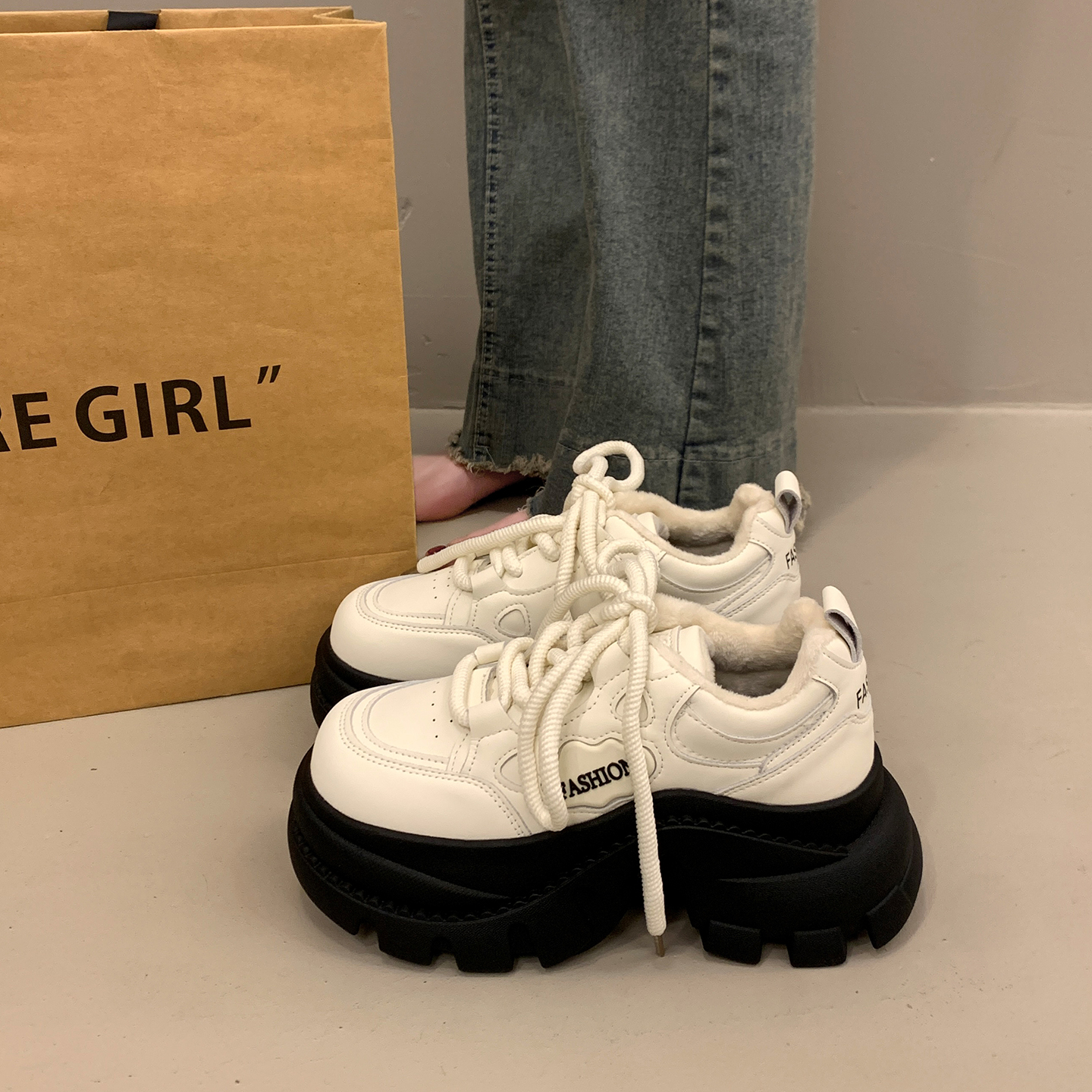 欧洲站老爹鞋女显脚小百搭运动鞋