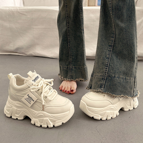 爆款小个子老爹鞋女冬百搭休闲鞋