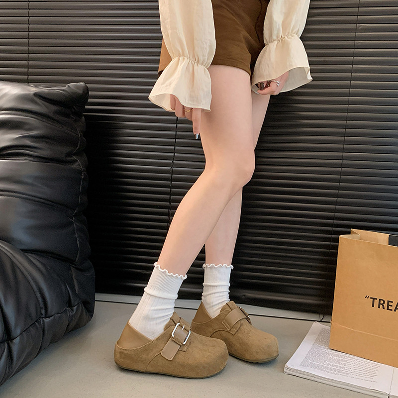 绝美厚底深口单鞋女增高勃肯鞋2026新款春秋季配裙子百搭玛丽珍鞋,女鞋,深口单鞋,淘宝优惠券,粉丝福利购,淘宝优惠卷