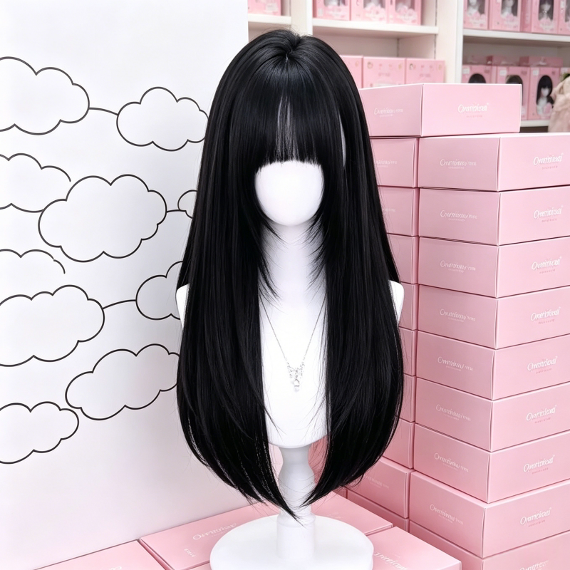 假毛女长直发Lolita蓬松自然时尚
