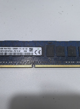 SK 8G 1R*4 PC3L-12800R HMT41GR7AFR4A-PB DDR3 1333 服务器内存
