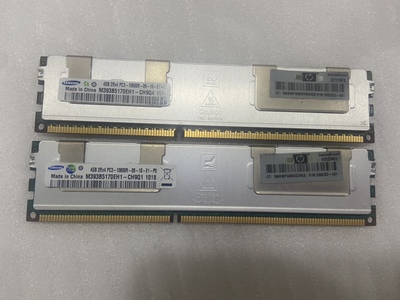 原装HP 500658-B21 500203-061 501534-001 4GB PC3-10600R 内存