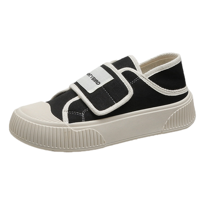 吻卡佛包头帆布鞋女外穿拖鞋居家