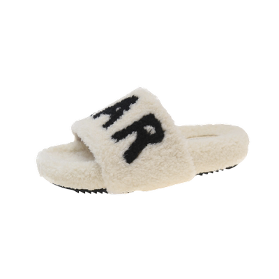 新款韩版舒适毛毛拖鞋