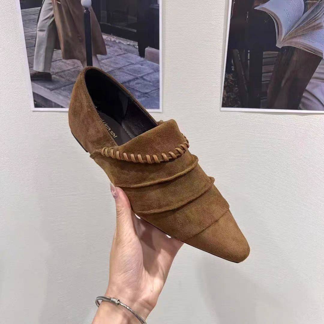 内增高！小众设计乐福鞋女秋冬2026新款复古老钱风单鞋一脚蹬女鞋,女鞋,浅口单鞋,淘宝优惠券,粉丝福利购,淘宝优惠卷