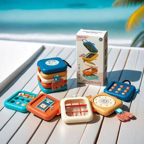 宝宝婴幼儿叠叠乐益智六多面体蒙氏早教玩具手指精细动作训练1岁6