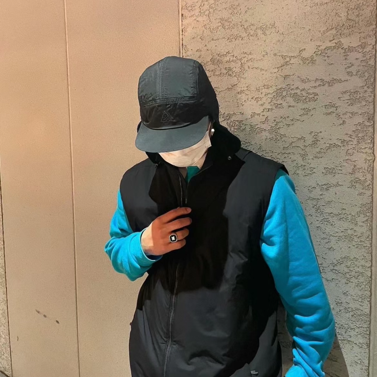 男女款户外立领棉马甲