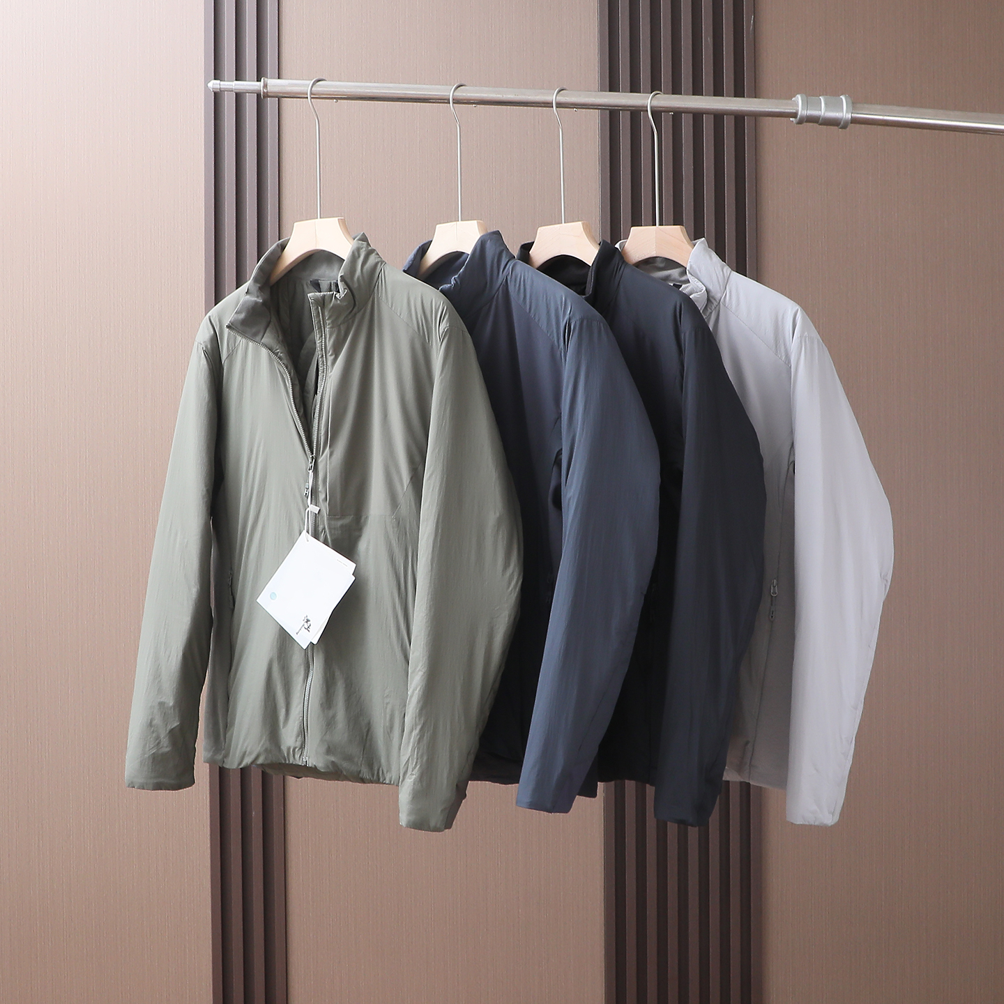 防风防泼水立领保暖棉衣棉服潮