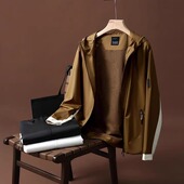 轻量化透气防泼水男士 过万级 户外连帽防水夹克外套潮 高奢 意式