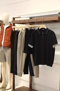 進口匹马棉夏季 套装 男士 五分短裤 高尔夫针织POLO衫 高端奢品绅装