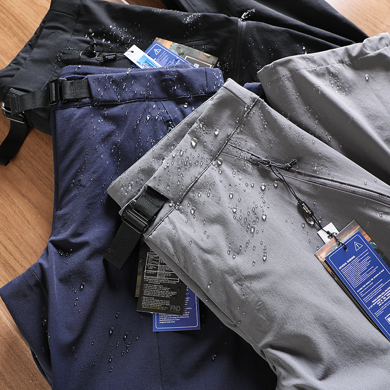 长裤直筒户外运动休闲裤速干弹力