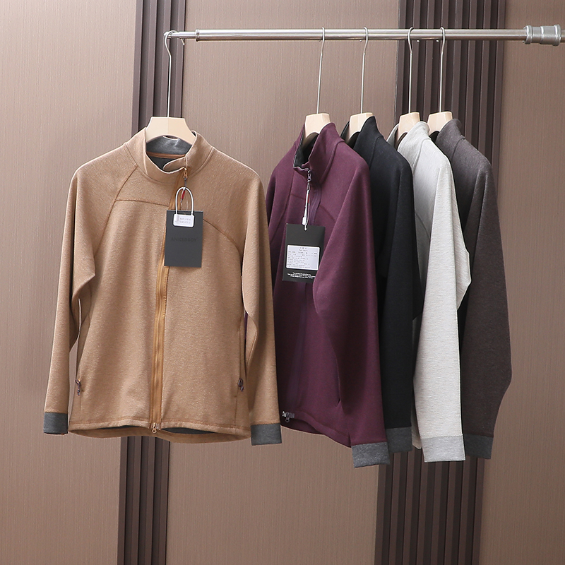 黑暗之神霍尔德卫衣春季新品男士斜拉链立领通勤百搭休闲夹克外套