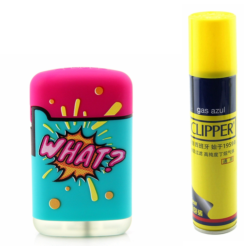 荷兰英伽直冲打火机时尚卡通