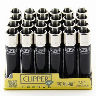 西班牙CLIPPER可利福打火机CP22R小号内胆尼龙火石可充气固定火焰