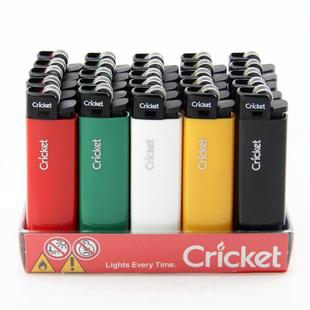 正品 瑞典火柴Cricket草蜢一次性尼龙防爆打火机砂轮加厚大容量ED0