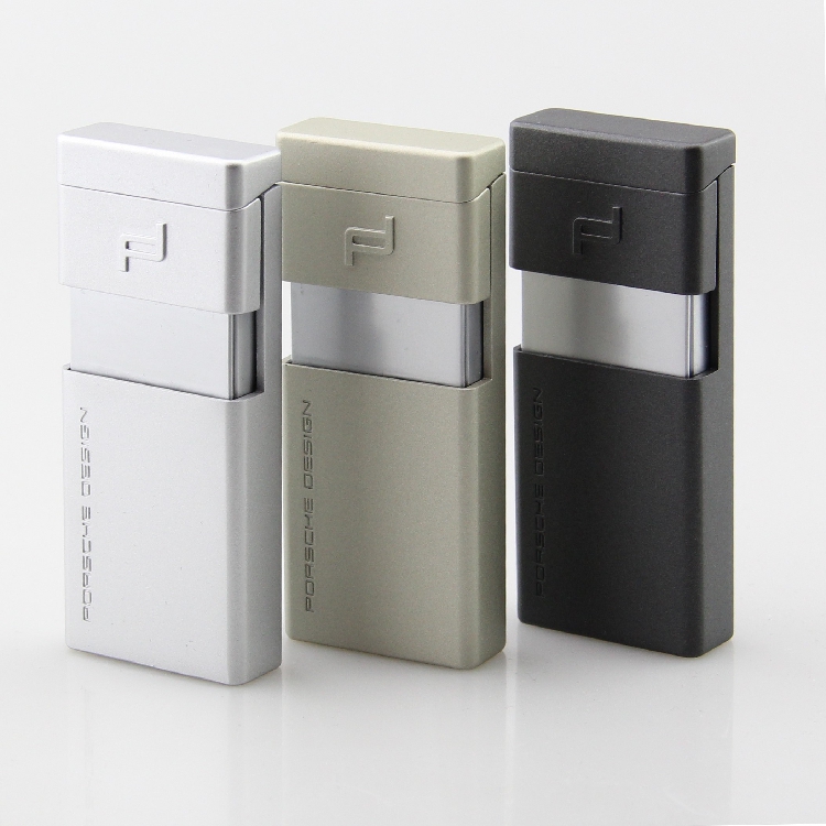 专柜正品PORSCHE DESIGN德国保时捷打火机P3642防风直冲金银黑色