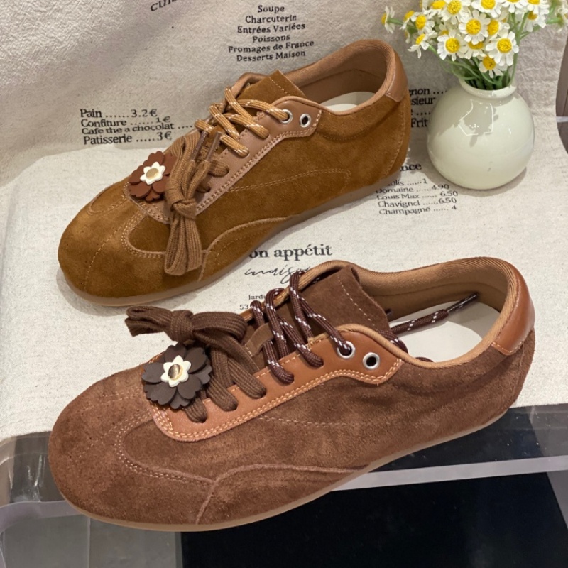 德训鞋女款2025新款真皮百搭