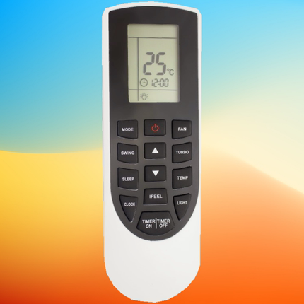 美祥英文适用格冷气机力空调遥控器YAN1F1 VIR09HP115V1AH 230AC