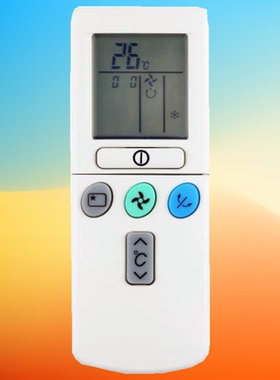 英文日立RAS-80YHA RAR-3U1 RAR-3U3 RAR-2P2 RAR2P2空调遥控器