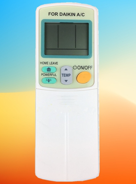 适用英文大金ARC433A1/A75/A83/ARC433B46B47/B70/B71空调遥控器