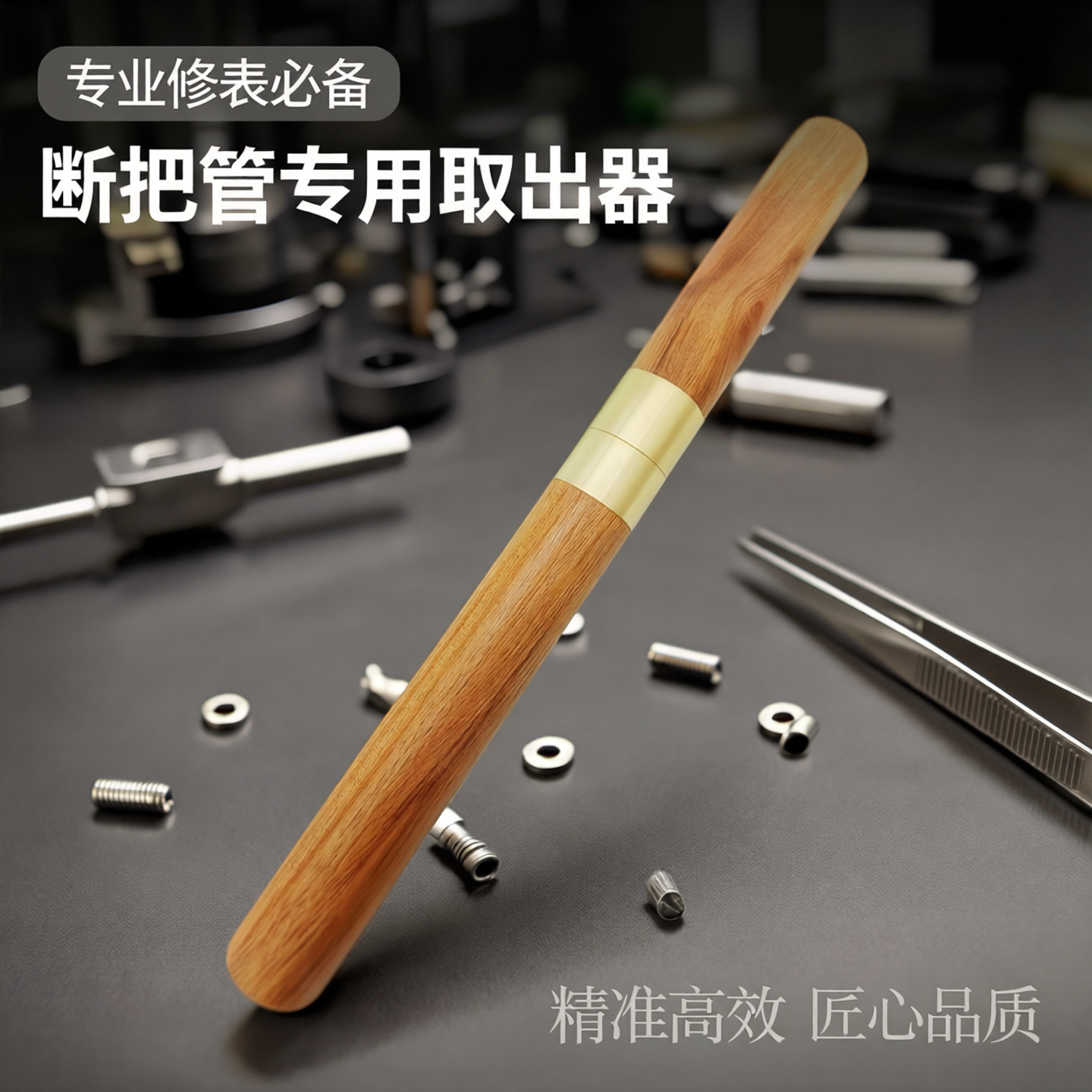修表工具手表拆把管专用取断螺丝断丝取出器四棱锥巴管断把杆专业